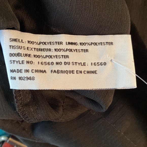 NWT Tulle Anthropologie Black Layered Semi-Sheer Sleeve  Tunic Dress - L - Picture 11 of 11